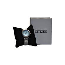Load image into Gallery viewer, Citizen Ladies Eco-Drive FE6170-88L Crystal &amp; Silver-Tone Bracelet Watch
