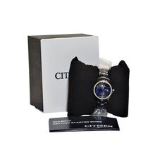Load image into Gallery viewer, Citizen Ladies Eco- Drive Watch Classic Blue FE1255-84L-Watches-Liquidation Nation
