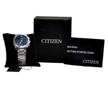 Load image into Gallery viewer, Citizen Men&#39;s Eco-Drive CA4590-81E Dress Classic Chronograph Watch Black Dial

