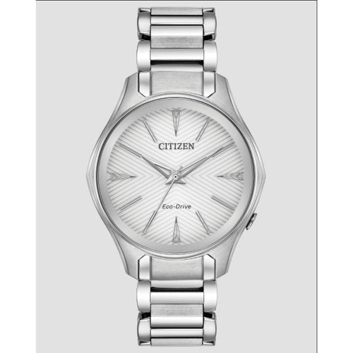 Citizen Modena White Dial Women's Watch (EM0590-54A)