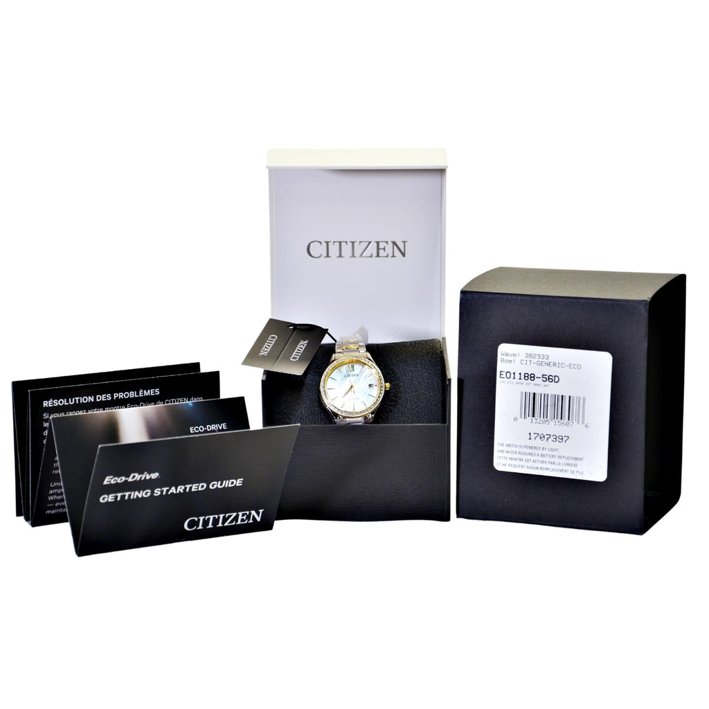 Citizen ladies watch discount and bracelet set