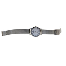 Load image into Gallery viewer, Citizen Women&#39;s Eco-Drive EM0899-81A Stainless Steel Mesh White Dial Watch
