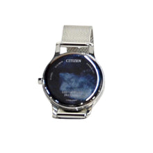 Load image into Gallery viewer, Citizen Women&#39;s Eco-Drive EM0899-81A Stainless Steel Mesh White Dial Watch
