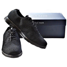 Load image into Gallery viewer, Cole Haan Men&#39;s OG GRD Stchlt Wing Ox Shoes Size 12 M - Black
