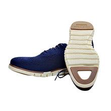 Load image into Gallery viewer, Cole Haan Men&#39;s Zerogrand Stitchlite Oxford Shoes Marine Blue/Ivory 11.5M
