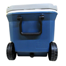 Load image into Gallery viewer, Coleman 100QT Wheeled Hard Cooler Blue
