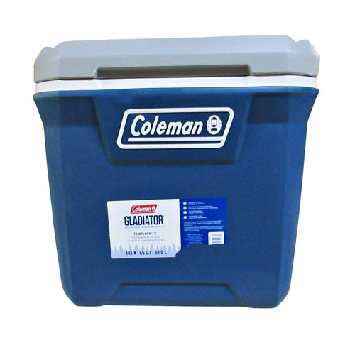 Coleman 65 Quart Wheeled Cooler Blue