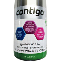 Load image into Gallery viewer, Contigo Cortland Chill Autoseal Monaco Stainless Steel 591ml
