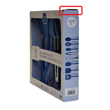 Load image into Gallery viewer, Core Kitchen Silicone Utensils Set of 8 - Blue
