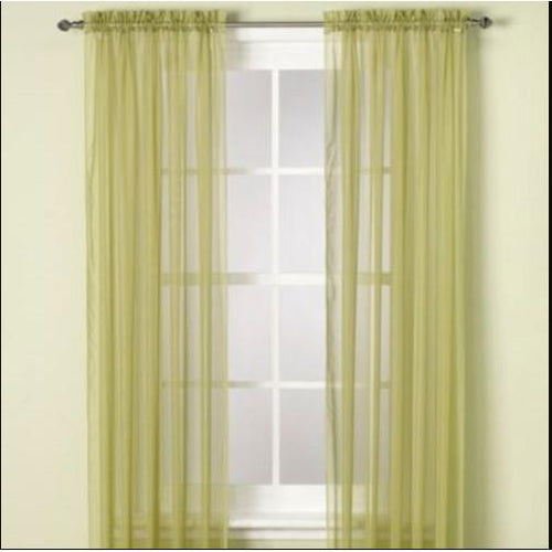 Crushed Voile Sheer Rod Pocket Panel 95