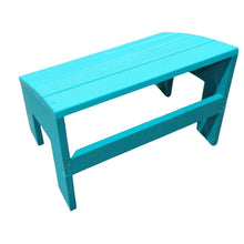 Load image into Gallery viewer, Crystal Harbor Living Adirondack Footstool Turquoise
