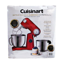 Load image into Gallery viewer, Cuisinart Precision Master Elite 5.5 Quart Digital Stand Mixer Red-Liquidation Store
