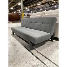 Load image into Gallery viewer, DHP Austin Futon, Grey Microfiber, Gray
