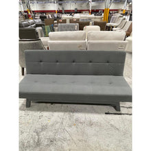 Load image into Gallery viewer, DHP Austin Futon, Grey Microfiber, Gray
