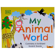 Load image into Gallery viewer, DK My Animal World Board Book Collection for Little Learners | 6 Books
