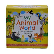 Load image into Gallery viewer, DK My Animal World Board Book Collection for Little Learners 6 Books
