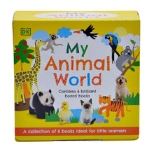 Load image into Gallery viewer, DK My Animal World Board Book Collection for Little Learners | 6 Books
