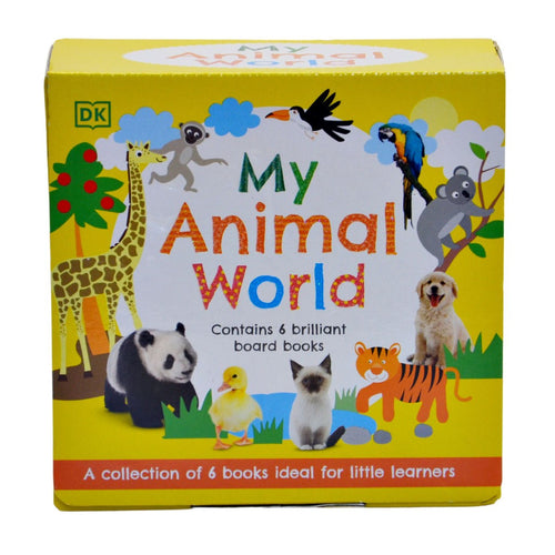 DK My Animal World Board Book Collection for Little Learners | 6 Books