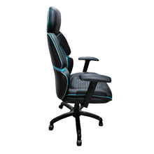 Load image into Gallery viewer, DPS Centurion Gaming Chair with Adjustable Headrest Black/Blue
