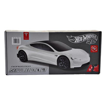 Load image into Gallery viewer, Hot Wheels Tesla Roadster RC Car White
