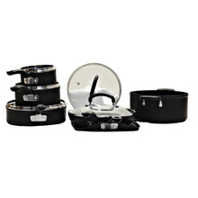 Load image into Gallery viewer, T-Fal Titanium Non-Stick Cookware Set 11-piece-Liquidation Store
