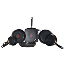 Load image into Gallery viewer, T-Fal Titanium Non-Stick Cookware Set 11-piece
