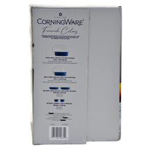 Load image into Gallery viewer, CorningWare Freezer To Oven Set 10 Pieces French Colors Blue-Liquidation
