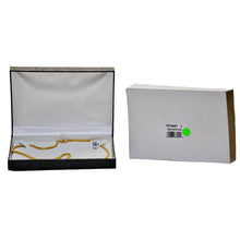 Load image into Gallery viewer, High Polish and Diamond Cut Round Box Chain in Yellow 9K Gold
