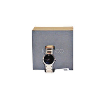 Load image into Gallery viewer, Movado Men&#39;s Quartz Black Dial Watch - Silver tone
