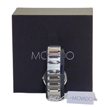 Load image into Gallery viewer, Movado Men&#39;s Quartz Black Dial Watch - Silver tone

