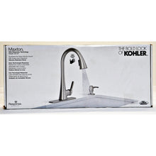 Load image into Gallery viewer, Kohler Maxton Touchless Pull-Down Faucet w/ Soap Dispenser Stainless

