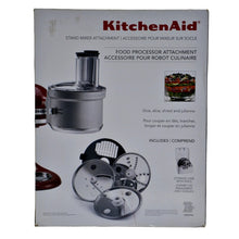 Load image into Gallery viewer, KitchenAid Food Processor with Case Stand Mixer Attachment
