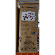 Load image into Gallery viewer, Schwinn Firehawk Boy&#39;s Bike, 18-inch wheel, training wheels Red
