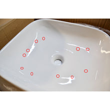 Load image into Gallery viewer, Kraus Elavo Ceramic Square Vessel Sink White
