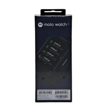 Load image into Gallery viewer, Motorola Moto Watch 70 Smartwatch with Heart Rate Monitor - Black
