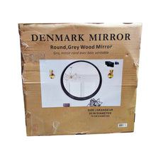 Load image into Gallery viewer, Denmark Grey Modern Round Slope Mirror
