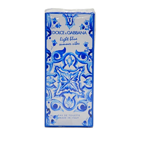 Dolce & Gabbana Women's Light Blue Summer Vibes Eau De Toilette Spray 100ml
