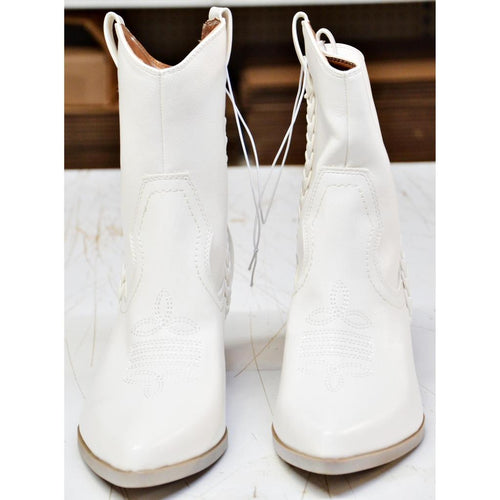 Dolce Vita Women's DV Western Boot US9 - White