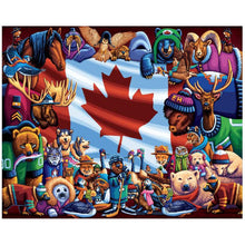 Load image into Gallery viewer, Dowdle Puzzle 2-PK Animals of Canada &amp; Three Little Pigs
