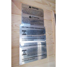 Load image into Gallery viewer, Dynamic Saunas Barcelona 1- to 2-person Infrared Carbon Sauna
