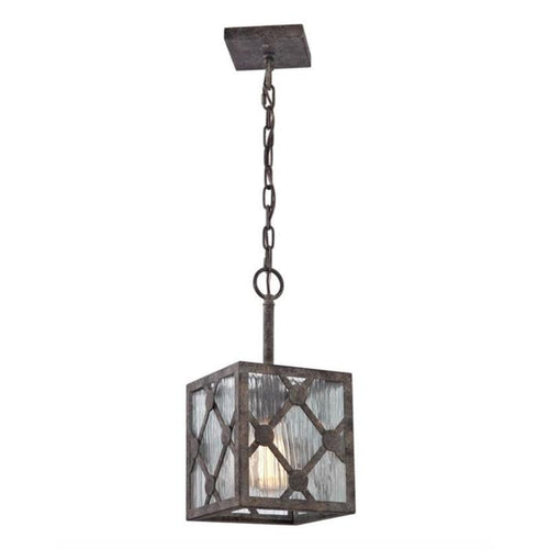 ELK Radley 1 Light Pendant In Malted Rust - 32122-1
