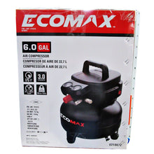 Load image into Gallery viewer, Ecomax 6Gal Pancake Air Compressor
