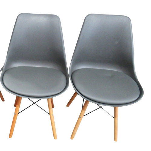 Eiffel Chair 2-pack Grey