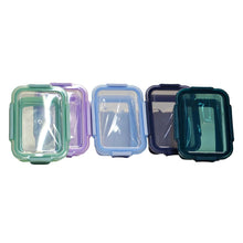 Load image into Gallery viewer, Ello Duraglass Glass Meal Prep Set 10pc
