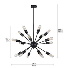 Load image into Gallery viewer, Empire Lighting Andromeda 18-Light Sputnik Pendant
