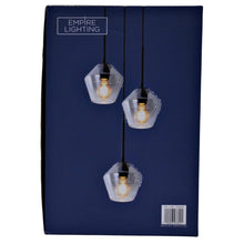 Load image into Gallery viewer, Empire Lighting Grammercy LED 3-Light Pendant Matte Black-Lighting-Liquidation Nation

