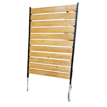Load image into Gallery viewer, Enclo Concord Wood Outdoor Privacy Fence Screen 1 Panel 5 ft. H × 3.2 ft. W
