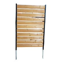 Load image into Gallery viewer, Enclo Concord Wood Outdoor Privacy Fence Screen 1 Panel 5 ft. H × 3.2 ft. W
