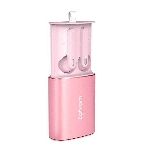 Ephram Wireless Bluetooth Earphones, Rose Gold