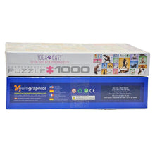 Load image into Gallery viewer, Eurographics Yoga Cats 1000 piece Jigsaw Puzzle and Accessory Kit-Toys-Liquidation Nation
